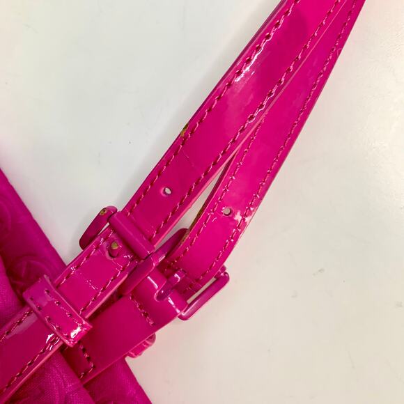 Michael Kors Hot Pink Jet Set Neoprene Tote Bag - Picture 7 of 9